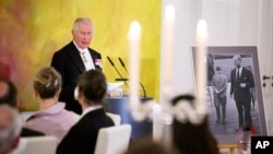 Mbreti Charles III gjatë fjalës së tij (29 mars 2023)