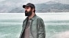 Iranian singer Mehdi Yarrahi is seen in a photo from his Instagram.
