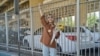 FILE — Iranian journalist Nazila Maroufian gestures in a photo she posted on her X account Aug. 13, 2023.