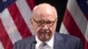 FILE - Rupert Murdoch introduces Secretary of State Mike Pompeo during the Herman Kahn Award Gala, Oct. 30, 2019, in New York. 