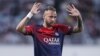 FILE - Paris Saint-Germain's Neymar waves after the soccer friendly between his French club and Saudi Arabia's Al-Nassr in Osaka, Japan, on July 25, 2023. The Brazilian star has signed with Saudi club Al Hilal, it was announced on Aug. 15, 2023.