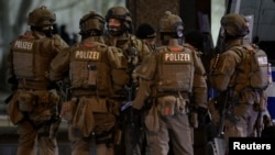 Shooting in the northern German city of Hamburg, Germany, March 9, 2023.