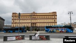 Ілюстративне фото. Штаб-квартира ФСБ Росії, Луб'янка, Москва, 24 червня 2023. REUTERS/Maxim Shemetov