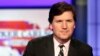 Tucker Carlson gjatë një emisioni në kanalin Fox News