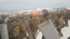 Cиловики разгоряют акцию в поддержку Фаиля Алсынова. Баймак. 17 января 2024 г.