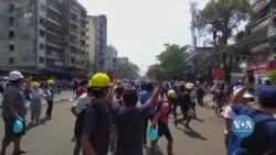 Поліція у М’янмі продовжує використовувати силу проти мітингувальників. Відео