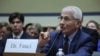Dr. Anthony Fauci bersaksi di hadapan anggota DPR AS dalam rapat kerja di Gedung Capitol, Washington, pada 3 Juni 2024. (Foto: Reuters/Leah Millis)