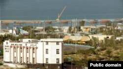 FILE – The Chabahar port in Iran is shown. Pakistani authorities accuse a former Indian Navy officer living in Chabahar of being an Indian spy.