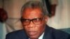 L'ancien président congolais Pascal Lissouba donne une conférence de presse à Abidjan, le 27 septembre 1992. (Photo: Issouf SANOGO / AFP / archives)