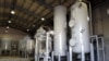 FILE -- This Oct. 27, 2004, file photo, shows the interior of the Arak heavy water production facility in Arak, 360 kms southwest of Tehran, Iran. 