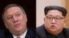 마이크 폼페오 미국 국무장관 지명자와 김정은 북한 국무위원장. 폼페오 지명자는 최근 북한을 방문하고 김 위원장을 면담했다. (JIM WATSON / AFP, KCNA / via Reuters)