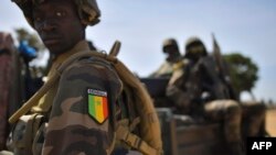 Soldado senegalês numa missão da CEDEAO.