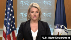 Гедер Науерт, речниця Державного депапртаменту США