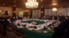 FILE - In this photo released by Associated Press of Pakistan, delegates from Pakistan, Afghanistan, China and United States attend a meeting hoping to lay the roadmap for peace talks with the Taliban, at the foreign ministry in Islamabad, Pakistan, Jan. 11, 2016. 