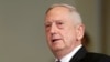 FILE - Defense Secretary Jim Mattis answers a reporter's question about North Korea, before a meeting with Dutch Defense Minister Jeanine Hennis-Plasschaert at the Pentagon, Aug. 15, 2017.