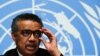 Darekta Janar na Hukumar Lafiya ta Duniya, WHO, Dr. Tedros Adhanom Ghebreyesus a wani taro da ya halarta a birnin Geneva