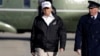 President Donald Trump walks to board Air Force One for a trip to the southern border, Jan. 10, 2019, in Andrews Air Force Base, Md.