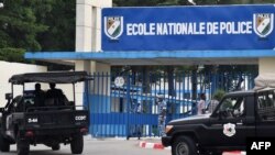 L'École nationale de police de Côte d'Ivoire, à Abidjan, le 20 juillet 2017. AFP PHOTO / ISSOUF SANOGO