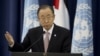 FILE - U.N. Secretary-General Ban Ki-moon.