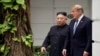 도널드 트럼프 미국 대통령과 김정은 북한 국무위원장이 지난해 2월 베트남 하노이에서 정상회담을 했다.