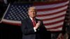 FILE - U.S. President-elect Donald Trump arrives at a thank you tour event at Giant Center in Hershey, Pennsylvania, Dec. 15, 2016.