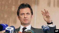 President of the Assembly of State Parties to the Rome Statute of the International Criminal court, Ambassador Christian Wenaweser (file photo)