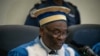 Président ya Vour constitutionnelle Benoït Lwamba Bintu na Kinshasa, 19 janvier 2019. (Photo by Caroline THIRION / AFP)