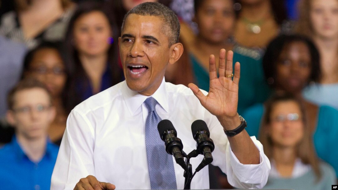 El presidente Barack Obama prometió no negociar los fondos de la ley de Cuidados de la Salud.
