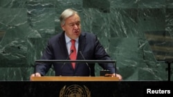 ကုလအတွင်းရေးမှူးချုပ် Antonio Guterres