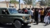 Une manifestation dans le district de Hodan, à Mogadiscio, en Somalie, le 28 février 2023.
