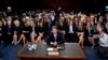 President Donald Trump's Supreme Court nominee, Brett Kavanaugh, a federal appeals court judge, arrives before the Senate Judiciary Committee on Capitol Hill in Washington, Sept. 5, 2018.