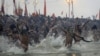 Millions of Hindus Flock to the Ganges