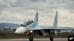 Російський літак у Сирії