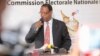 Burundian President of the Independent National Electoral Commission, Pierre Clave Ndayicariye announced the preliminary results for the municipal and legislative elections in Bujumbura, Burundi, July 7, 2015.