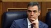Perdana Menteri Spanyol Pedro Sanchez menghadiri sidang paripurna di Majelis Rendah DPR Spanyol di Madrid, pada 14 Maret 2024. (Foto: AFP/Pierre-Philippe Marcou)