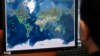 An analyst monitors from a computer screen in the control room of the international nuclear test monitoring agency CTBTO (Comprehensive Nuclear-Test Ban Treaty Organization) in Vienna, February 12, 2013. 