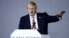 Britain's Prime Minister Boris Johnson gestures as he speaks at the UK-Africa Investment Summit in London, Jan. 20, 2020. 
