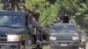 Government soldiers heading to strike rebel-held positions near Rutshuru, DRC, May 20, 2012.