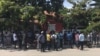 Candidatos a professores manifestam-se em Benguela