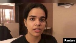 Rahaf Mohammed Alqunun matsahiyar da ta tsere daga Saudiyya tana ikrarin za a kashe idan ta koma gida