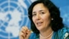 FILE - U.N. special representative for children and armed conflict, Leila Zerrougui, June 2005.