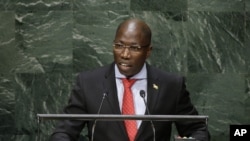 Domingos Simões Pereira, primeiro-ministro da Guiné-Bissau, na Assembleia Geral da ONU