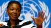 U.N. humanitarian chief Valerie Amos addresses a news conference on the situation in Central African Republic at the United Nations in Geneva, Switzerland, Mar. 7, 2014.