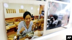  Al-Jazeera correspondent Melissa Chan at network's China bureau office, in Beijing May 8, 2012.