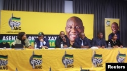 Cyril Ramaphosa, presidente do ANC e Presidente da África do Sul