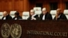 지난달 네덜란드 헤이그 국제사법재판소(ICJ)가 이스라엘의 팔레스타인 지역 점령에 관해 증언 청취하고 있다. (자료사진)