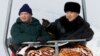 Nursulton Nazarboyev va Islom Karimov Chimbuloq dam olish zonasida... 6-yanvar, 2001 