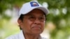 FILE - Cambodia's opposition leader and President of the National Rescue Party (CNRP) Kem Sokha talks during an interview with Reuters in Prey Veng province, Cambodia May 28, 2017. 
