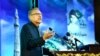 Presiden Pakistan Arif Alvi berpidato dalam upacara peringatan Hari Kemerdekaan Pakistan di Islamabad, Pakistan, Senin, 14 Agustus 2023. (Foto: Departemen Informasi Pers via AP)
