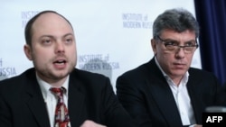 Володимир Кара-Мурза з Борисом Нємцовим 2014р.